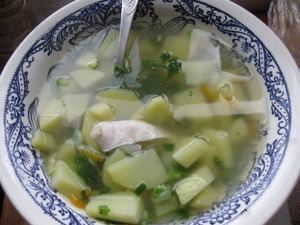 Суп з горошком