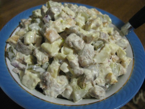 Салат "Імпровізація" з мясом