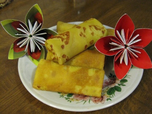 Блины на сыворотке