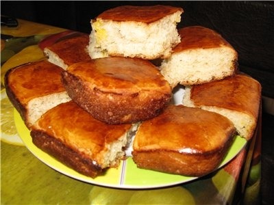 Нежные булочки на яблочном соке с начинкой