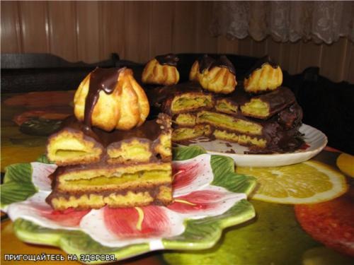 Торт "Дамские пальчики"