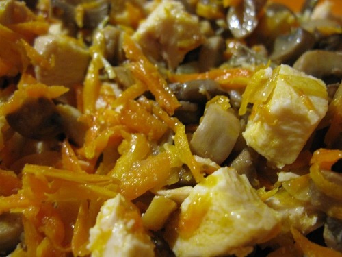 Салат "Курочка"