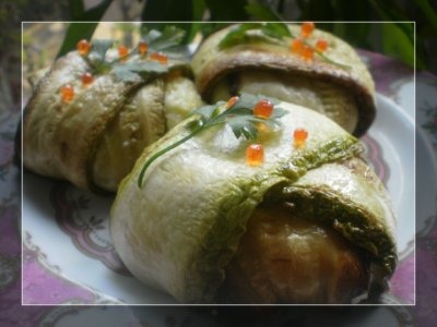 Тиан с козьим сыром