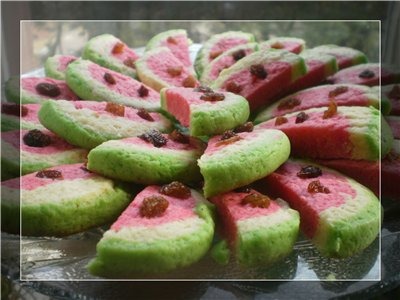 Печиво "Кавунові скибки"