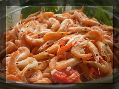 Креветки з чілі
