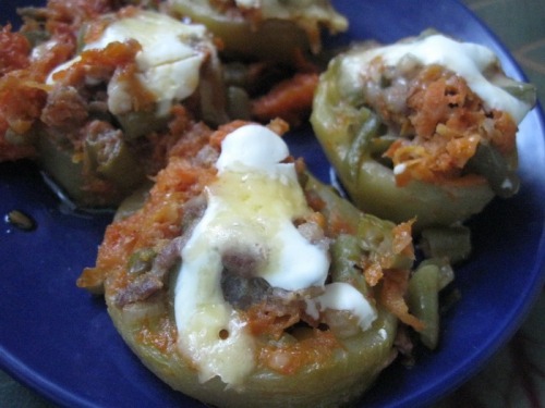 Фаршированные кабачки