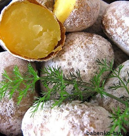 Картопля в шкаралупі