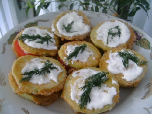 Кабачкові медальйони