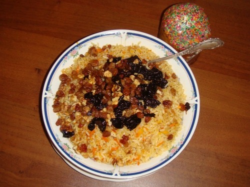 Плов с сухофруктами