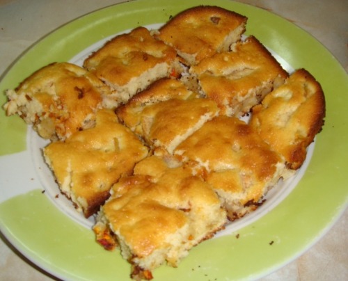 Шарлотка с яблоками