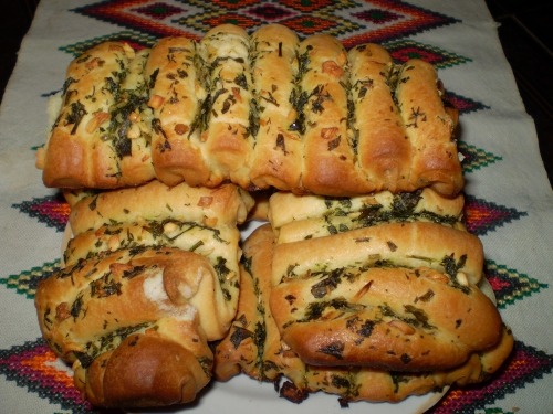 Часникові гармошки