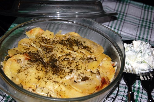 Запеченный картофель