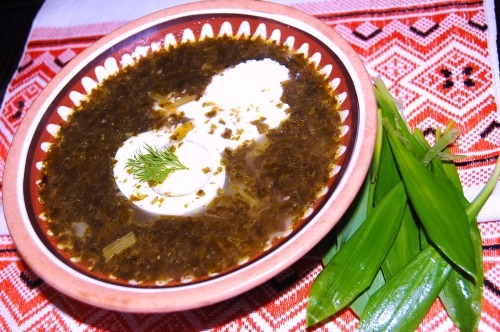 Зелененький борщик