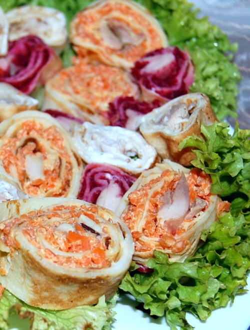 Блины "Букет вкусов"