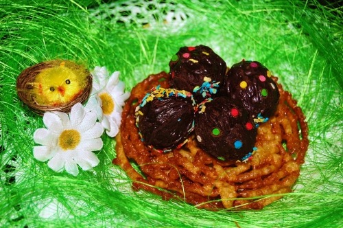 Хрумкі гніздечка