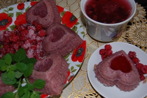 Малиновые маффины