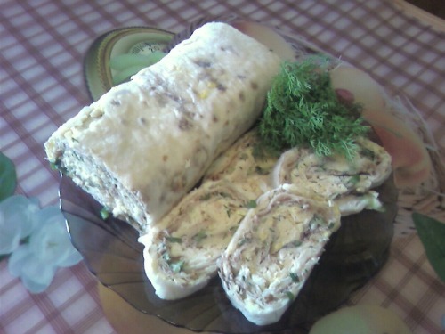 Рулет с тунцом