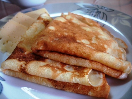 Блины сырные (солено-сладкие)