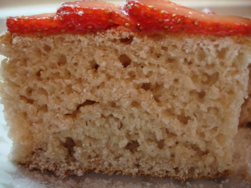 Коврижка клубничная
