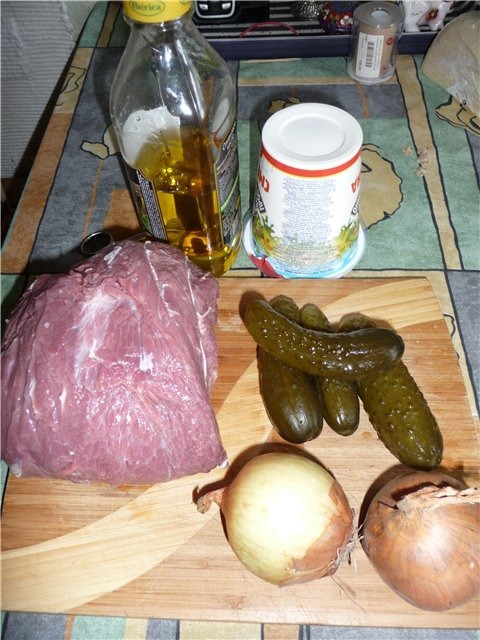 за мотивами, Бефстроганов