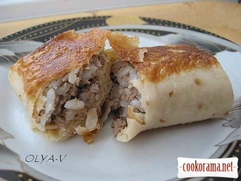 Армянские блинчики с мясом рецепт