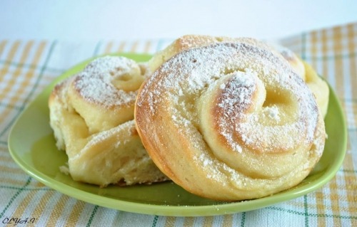 Булочки с заварным кремом