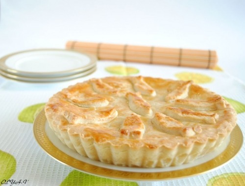 Пиріг з плавленими сирками