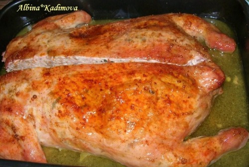 Фарширована курка