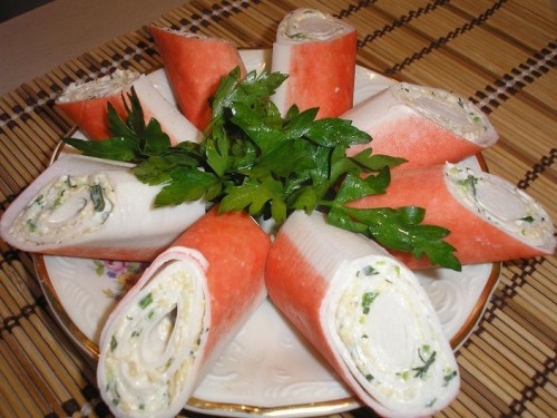 Крабові рулетики