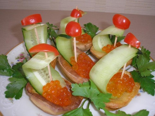 Закуска "Човники"