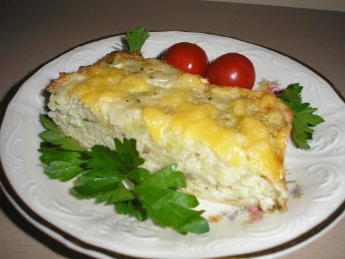 Запеканка с капустой