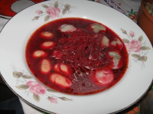 Борщ на Сочельник