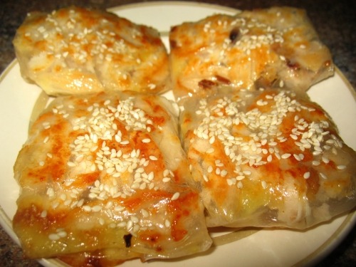 Курочка в млинці
