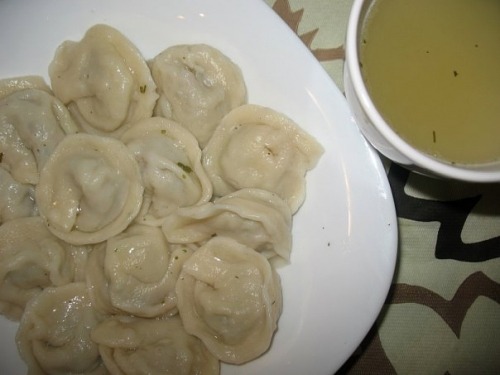 Рыбные пельмени