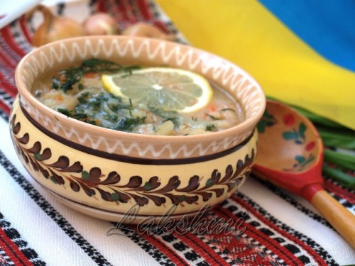 Луковый постный суп