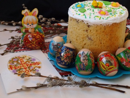Пасхальные куличи на топлёном молоке