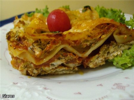 Лазанья з кабачками
