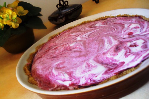 PLUM CHIFFON PIE (Сливовый шифоновый пирог)