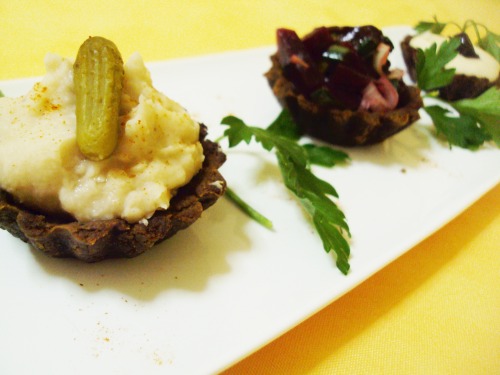 Закусочные тарталетки (постные),
