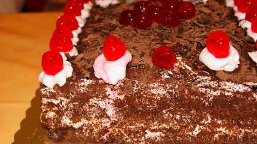 Торт "BLACK FOREST" (Чорний ліс) пісний