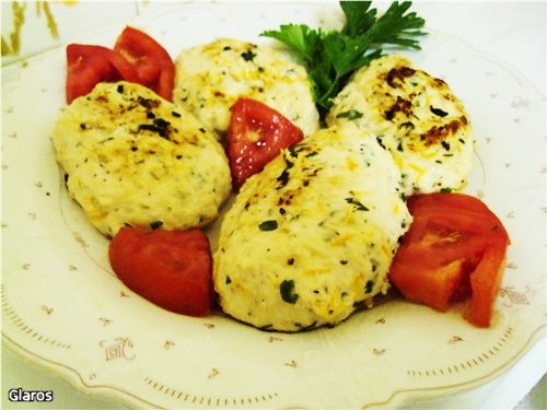 Куриные котлетки для тех, кто на диетке