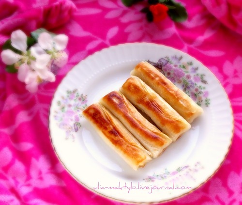 Блинчики с сырной начинкой по-грузински