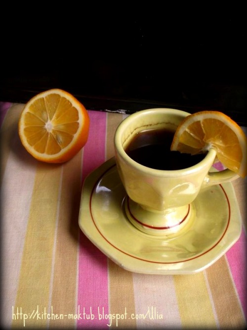 Кофе с лимоном