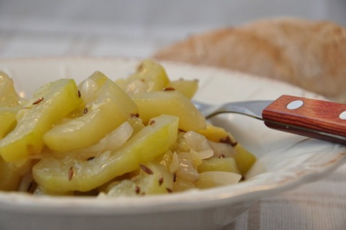 Кабачки з кмином