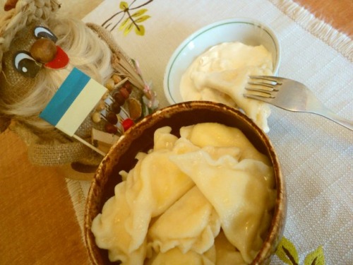 Вареники с творогом