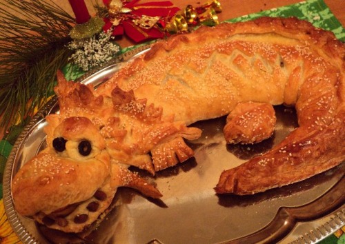 Пирог «Дракоша»