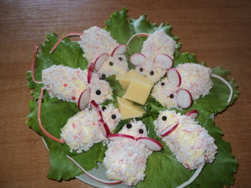 Сырная закуска "Мышки"