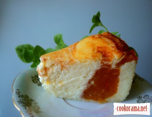 Сырник с хурмой Сырник с хурмой