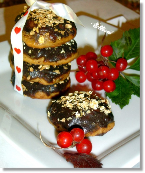Мягкое печенье с бананом и творогом