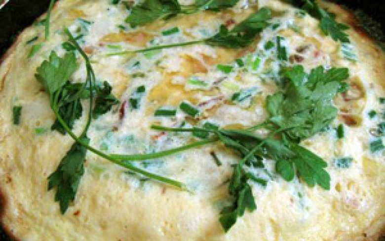 Omelet "from Stepaha"